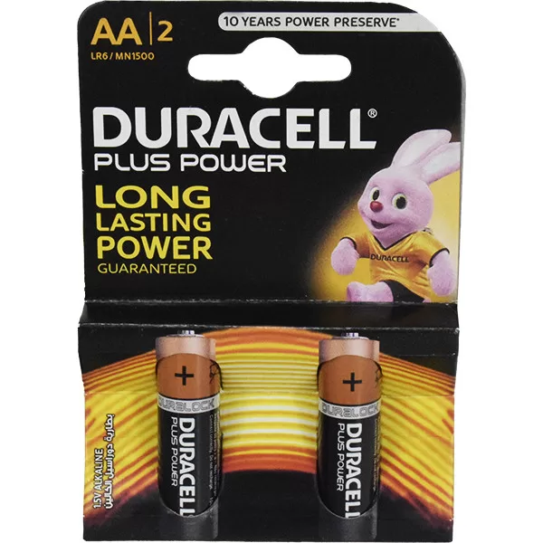 Duracell Plus Power Battery AA