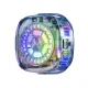 فن خنک کننده موبایل رادیاتوری مگنتی و گیره دار مدل X122 Pro نمایشگر دار-سه سرعته