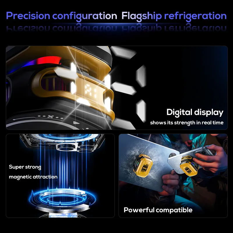 فن خنک کننده موبایل باتری دار ممو MEMO CX12