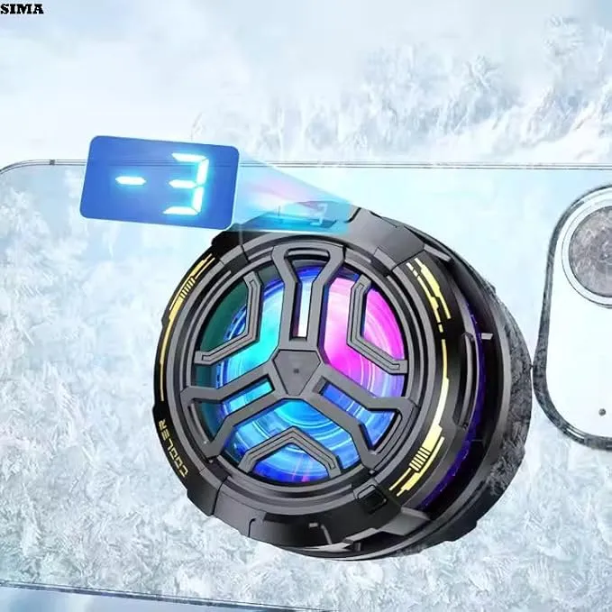 فن خنک کننده گوشی موبایل گیره ای مگنتی مدل F26 (2)