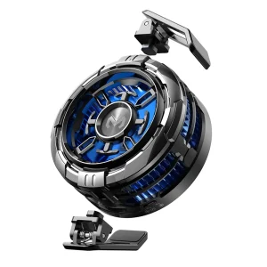 فن خنک کننده رادیاتوری موبایل Memo CX08 Wireless Charge - قاب باز